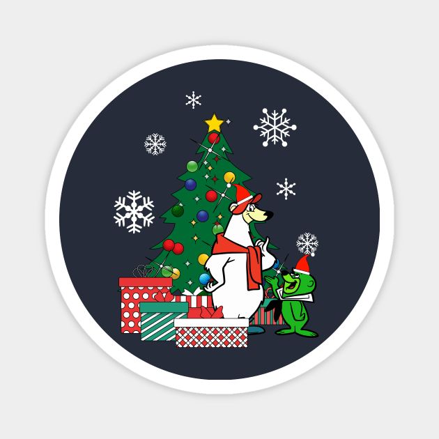 Breezly And Sneezly Around The Christmas Tree Magnet by Nova5